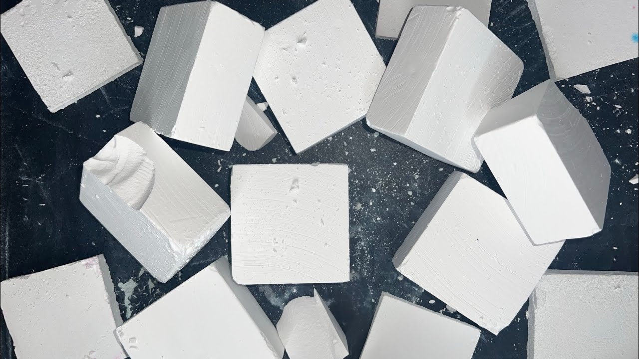 Fresh Plain Jane & Reforms 😋🤍 | Crispy Soft Fresh Gym Chalk | ASMR #asmr #satisfying #gymchalk