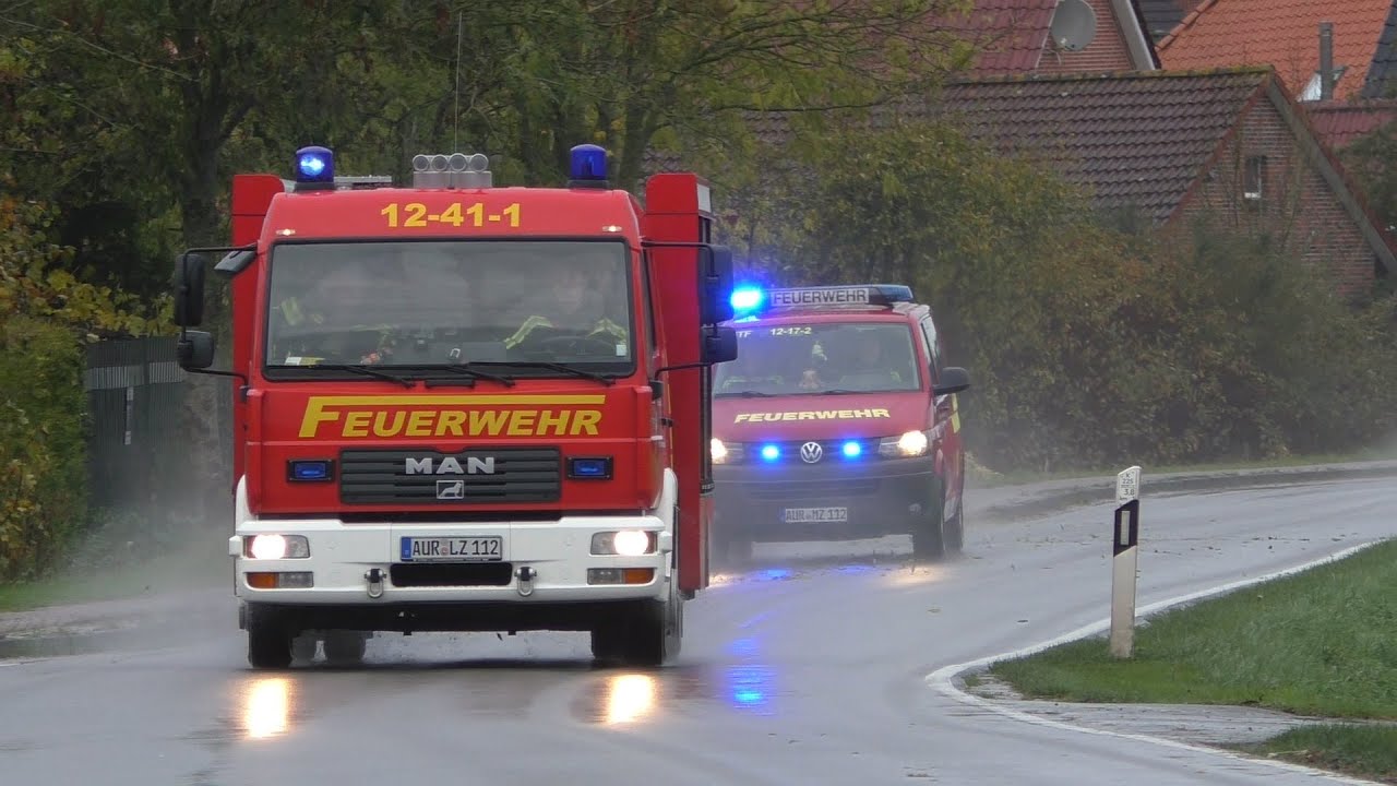 [F Betriebsgebäude Y] Gemeindealarm in Brookmerland ,