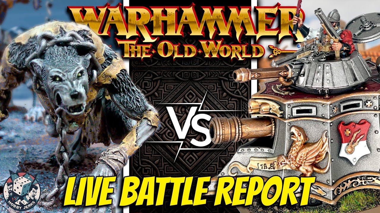 Wolves of the Sea vs Empire of Man | Warhammer The Old World (Live Battle Report)
