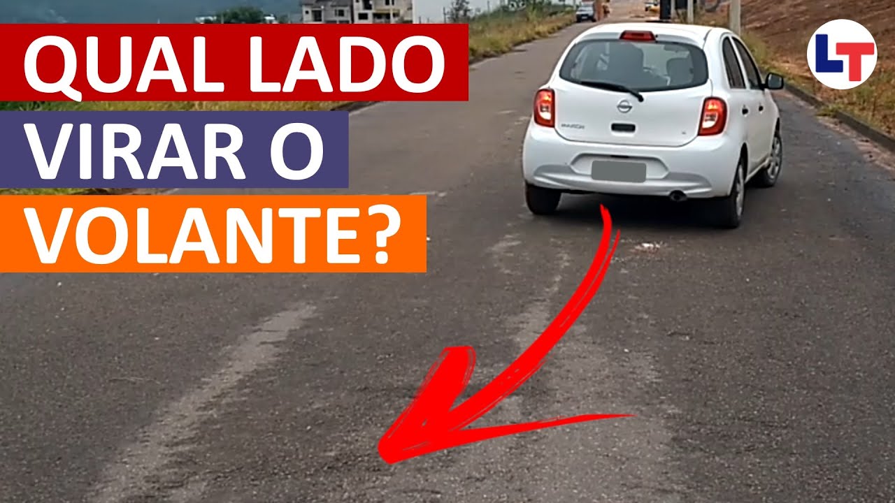 PRA QUE LADO EU VIRO O VOLANTE NA HORA DA MARCHA &Agrave; R&Eacute; #DirigirEuPosso #LegTransito
