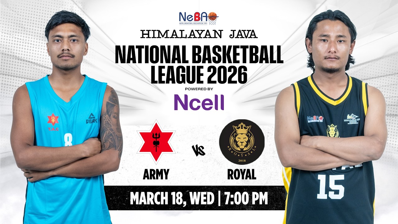 ARMY VS ROYAL || MATCH - 18 || HIMALAYAN JAVA NATIONAL BASKETBALL LEAGUE 2026 ||
