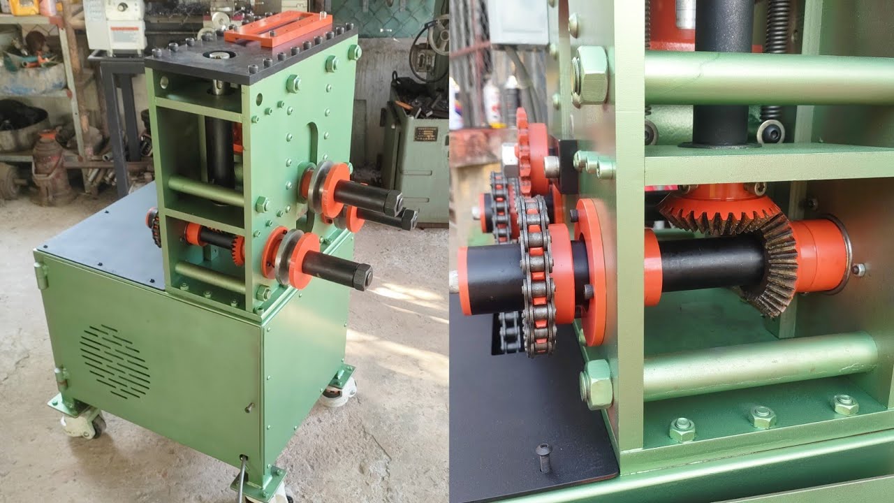 chia sẻ cách làm máy uốn ống 3 trục hiệu quả và đẹp