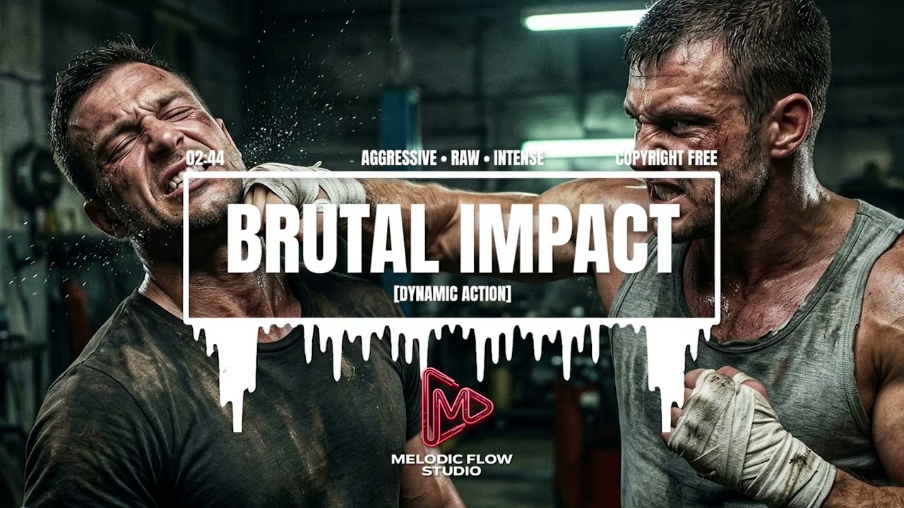 BRUTAL IMPACT (No Copyright Music) [Dynamic Action / Intense Fight Rock]