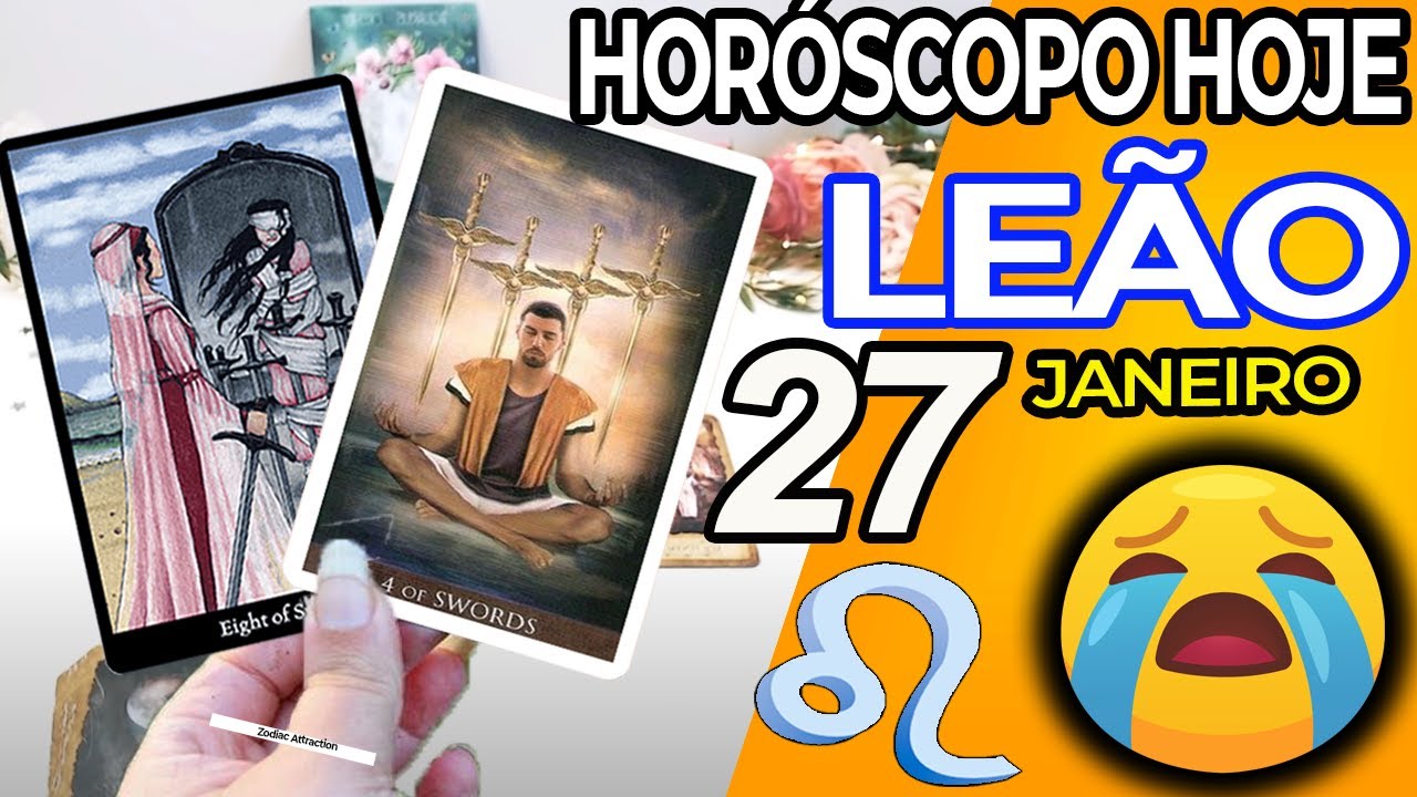 😭VOCÊ VAI CHORAR COM ISSO😭 Leão ♌ 27 Janeiro 2026 | Horoscopo do dia de hoje ♌ Tarot Leão