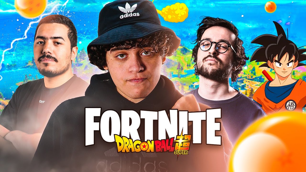 SAN GOKU & VEGETA SUR FORTNITE ?! ft. ETOILES, KOTEI & BIBI