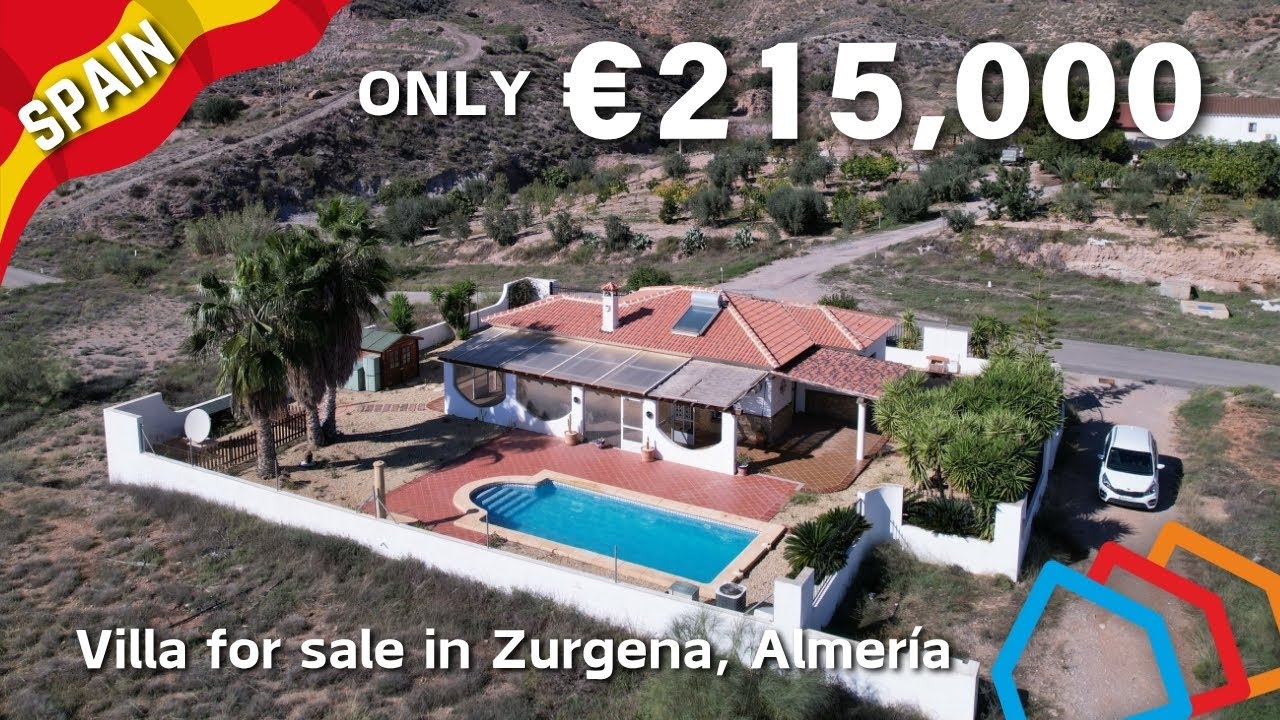 RESERVED! Villa Solitude &ndash; Detached 3 Bed Villa With Pool Located in Zurgena | Your dream in Spain!