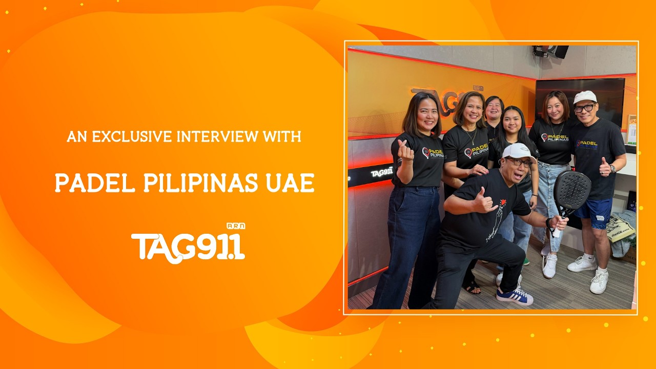 Pinoy Tribe with Padel Pilipinas UAE (Pinoy Padelista)