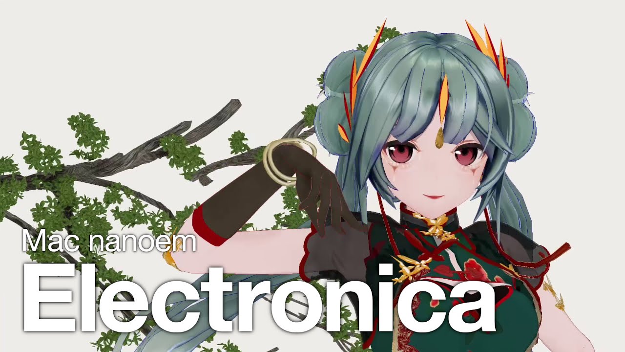 【Mac nanoem】Electronica in the Velvet Room／オリエント・ミク