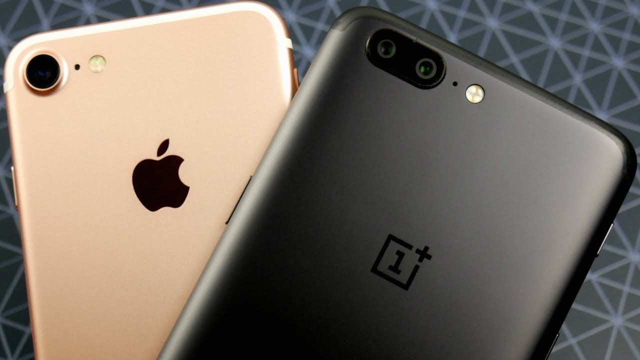iPhone 7 vs OnePlus 5 Speed Test!