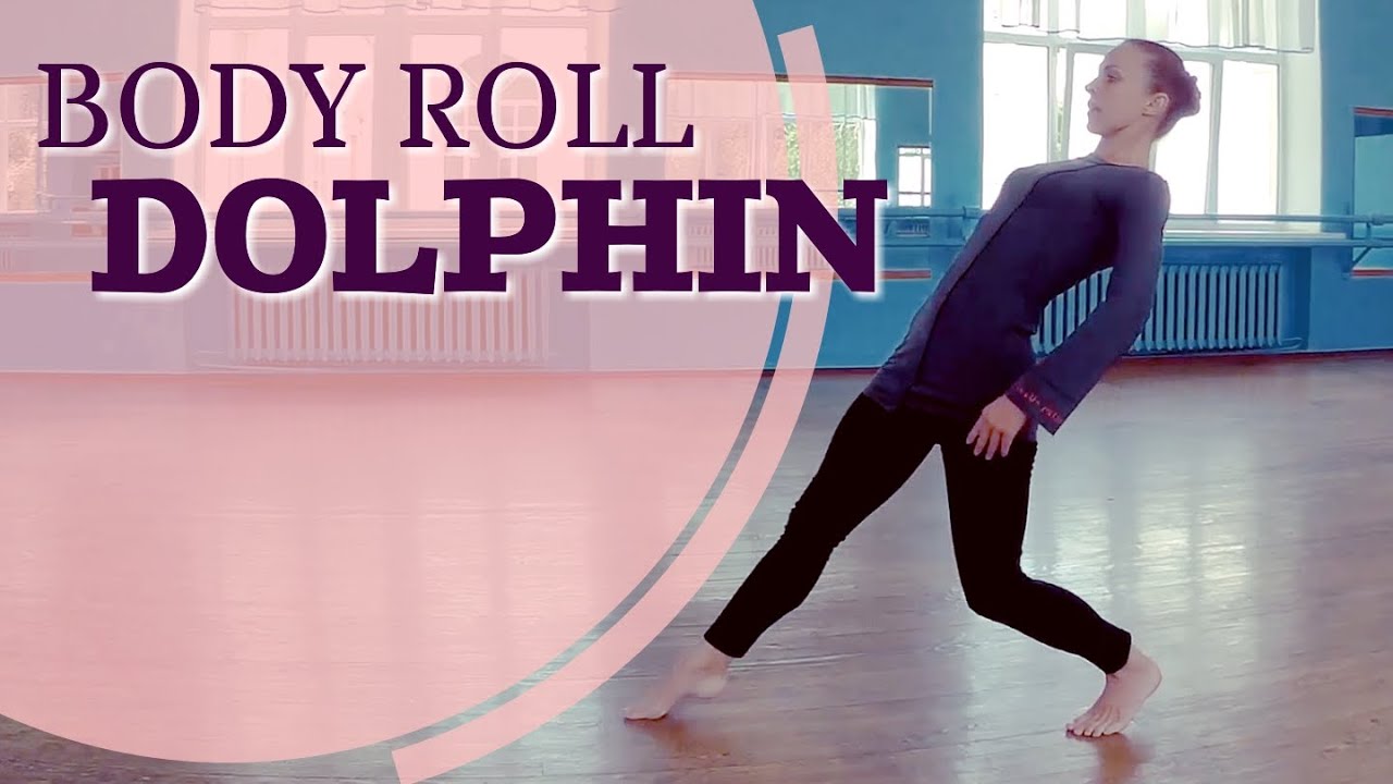 Body roll "DOLPHIN" | Jazz dance tutorial.