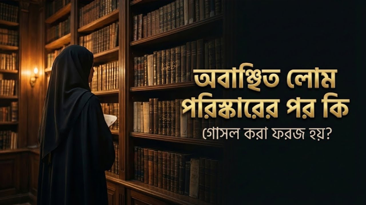 মেয়েদের অবাঞ্ছিত লোম পরিষ্কারের পর কি গোসল ফরজ? নখ ও চুল কাটার সঠিক মাসআলা 