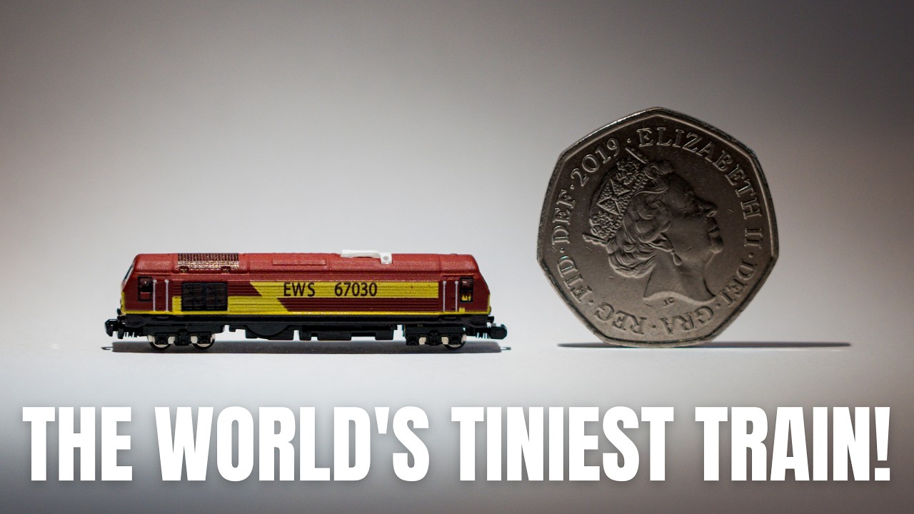 The Worlds Smallest Train Set