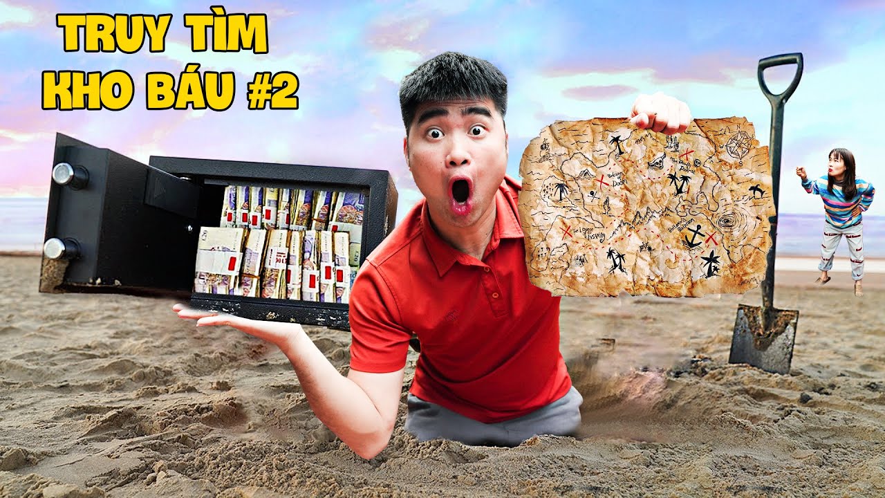 Gấu Đỏ TV - Truy Tìm Kho Báu Trong Rừng Hoang Phần 2 - Team Hà Sam Tìm Thấy Gì ?