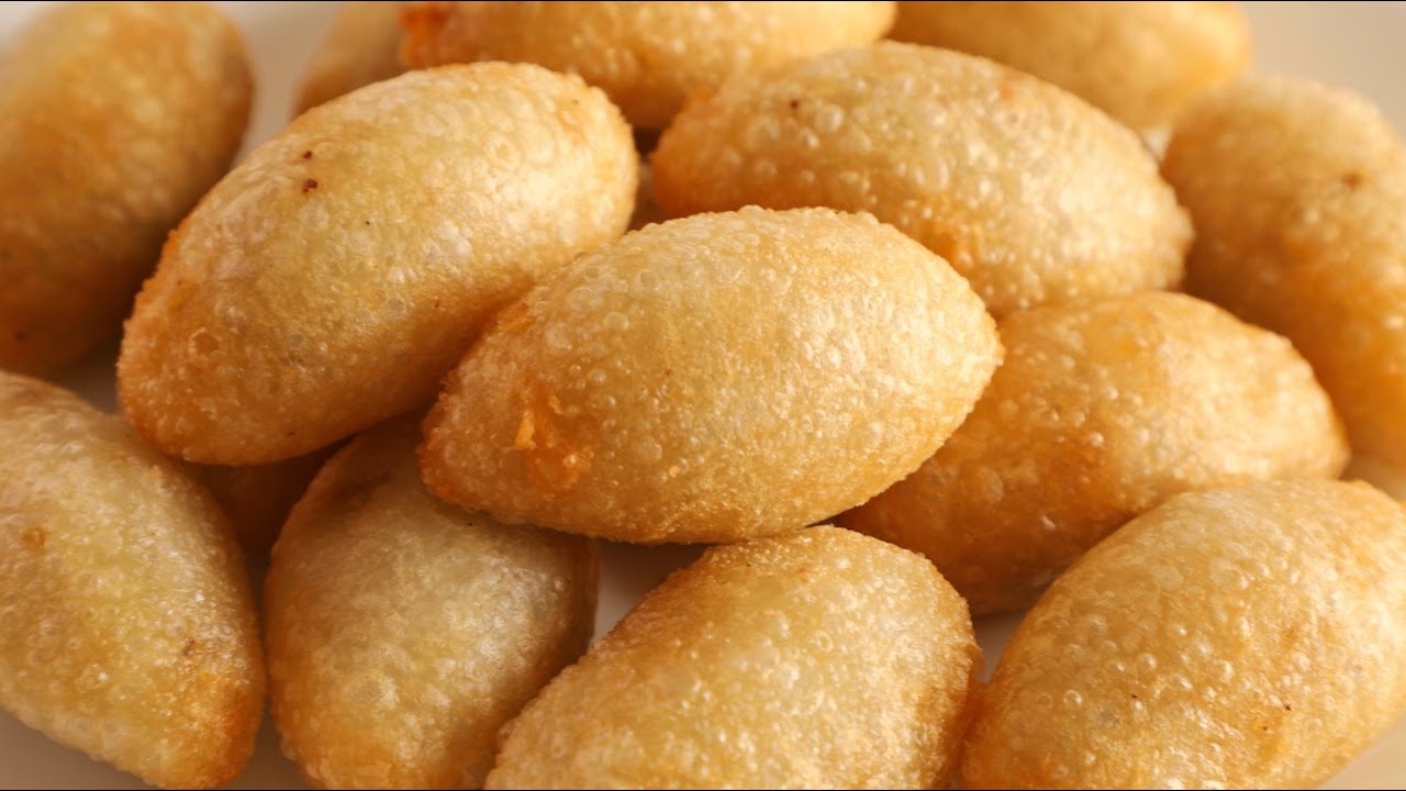 自製 外脆內軟 鹹水角 | Homemade Fried Glutinous Rice Dumplings (Ham Sui Gok)