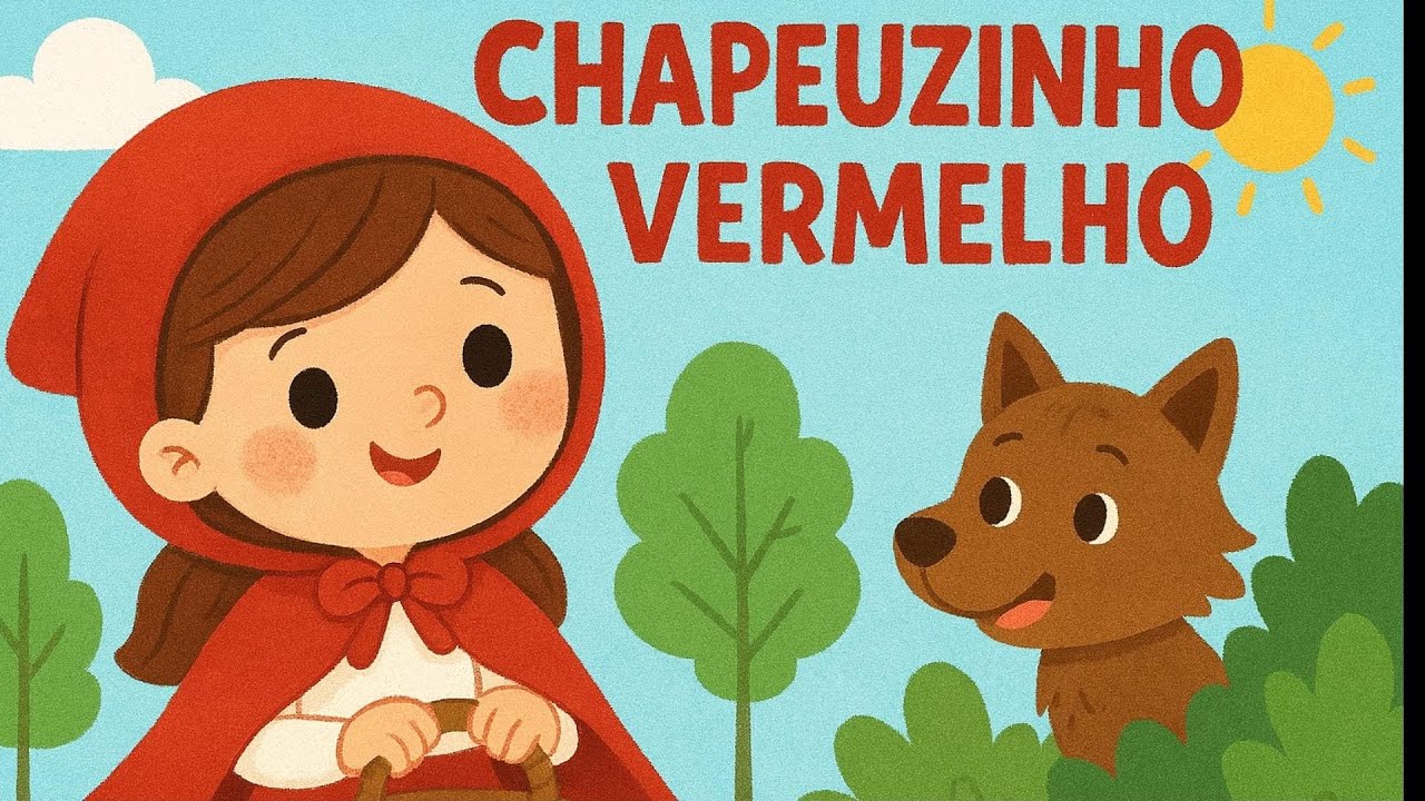 Chapeuzinho Vermelho 🧺🌹 | Conto Cantado Infantil com Música e Moral