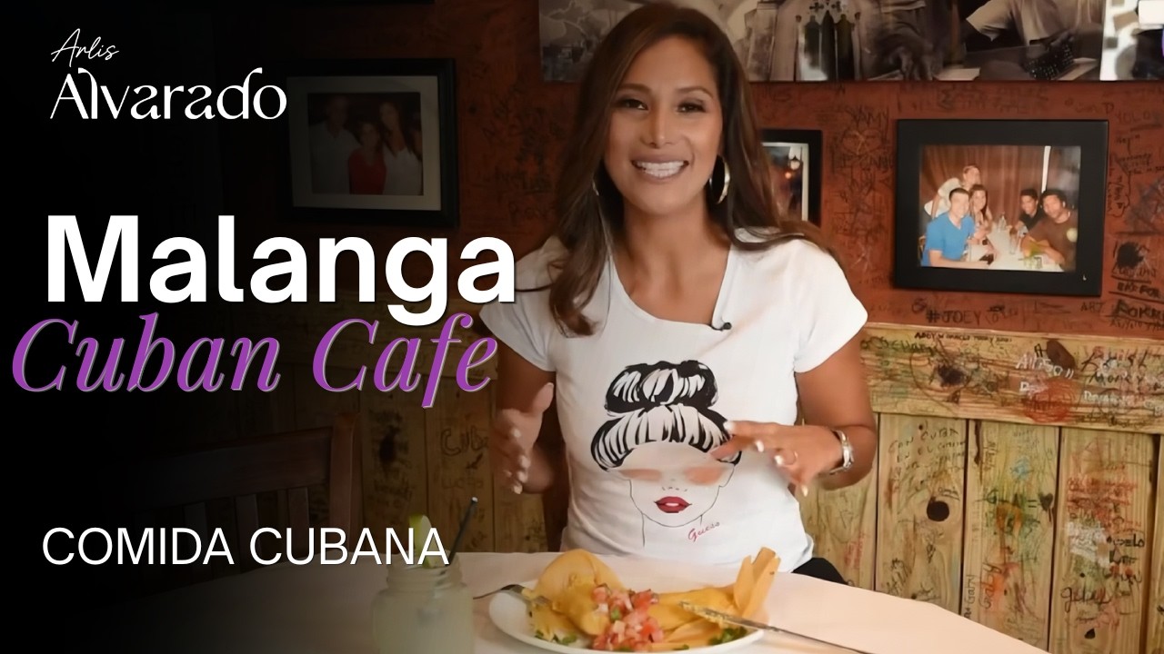 #malangacubacafe #comidacubana #arlisalvarado #tvhost