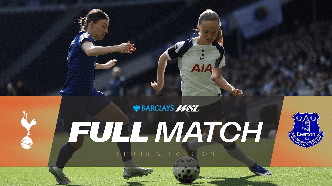 LIVE: Tottenham Hotspur v Everton | Barclays WSL 25/26