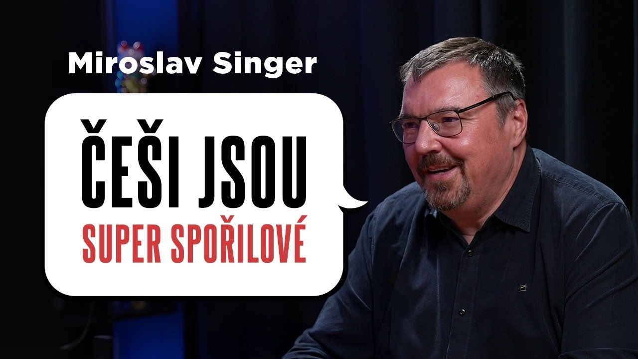 Exguvernér ČNB Miroslav Singer: Češi jsou super spořilové, krizi tak dokážou ještě prohloubit