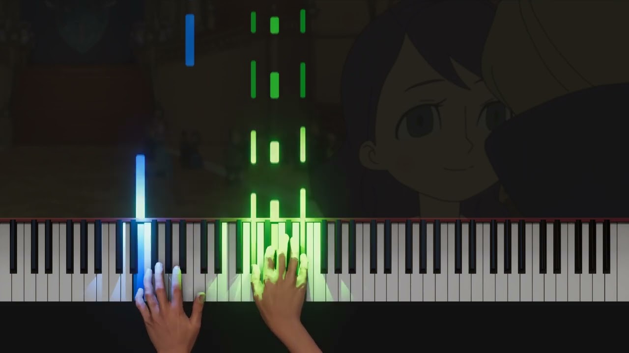 [Synthesia] SALYU - Iris (Shiawase no Hako) (Piano Instrumental) [Professor Layton] ft. @BriCie
