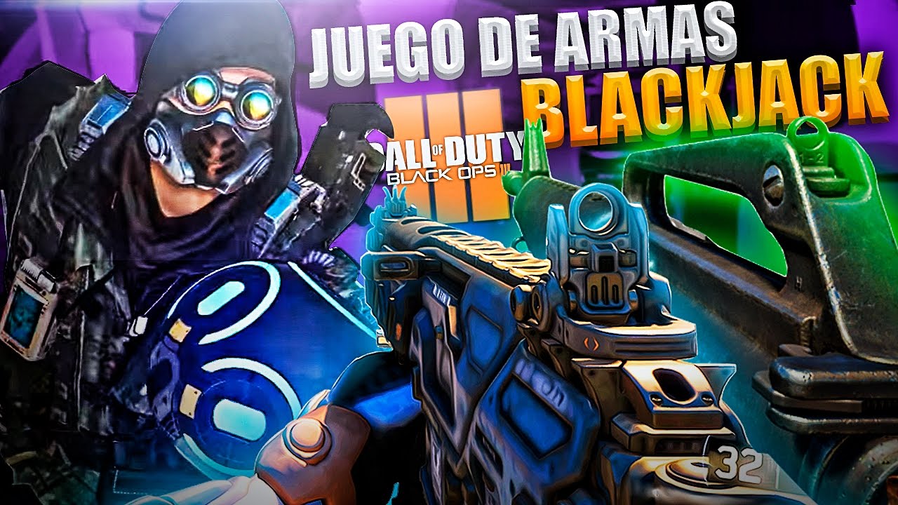 TODAS LAS NUEVAS ARMAS DE BLACK OPS 3 EN UNA PARTIDA | JUEGO DE ARMAS BLACKJACK