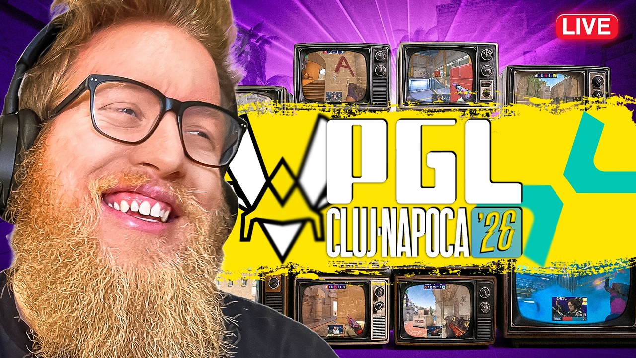 🔴 PGL Cluj-Napoca 2026 - Playoffs 3rd Place Decider THEN GRAND FINALS | fl0m