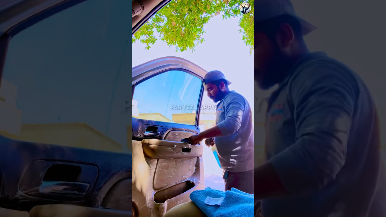 How To Car Dashboard Super Polish || Car Dashboard Polish || At The Easy Wash || Parvez Bappy Vlogs
