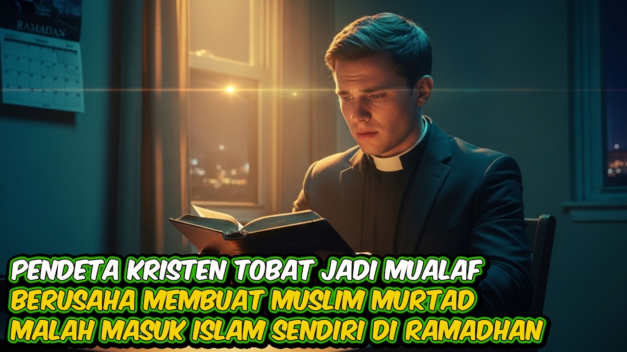 DIA INGIN KRISTENKAN MUSLIM, EH DIRINYA YANG JADI MUALAF WAKTU RAMADHAN! PERTOBATAN PENDETA