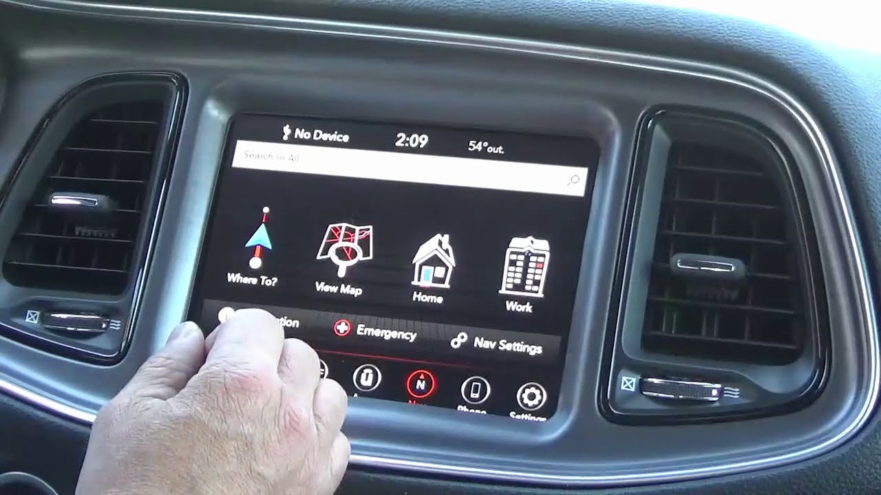 2018 Dodge Charger & Challenger Factory UAQ 4C NAV UConnect GPS Navigation Upgrade - Easy Install!