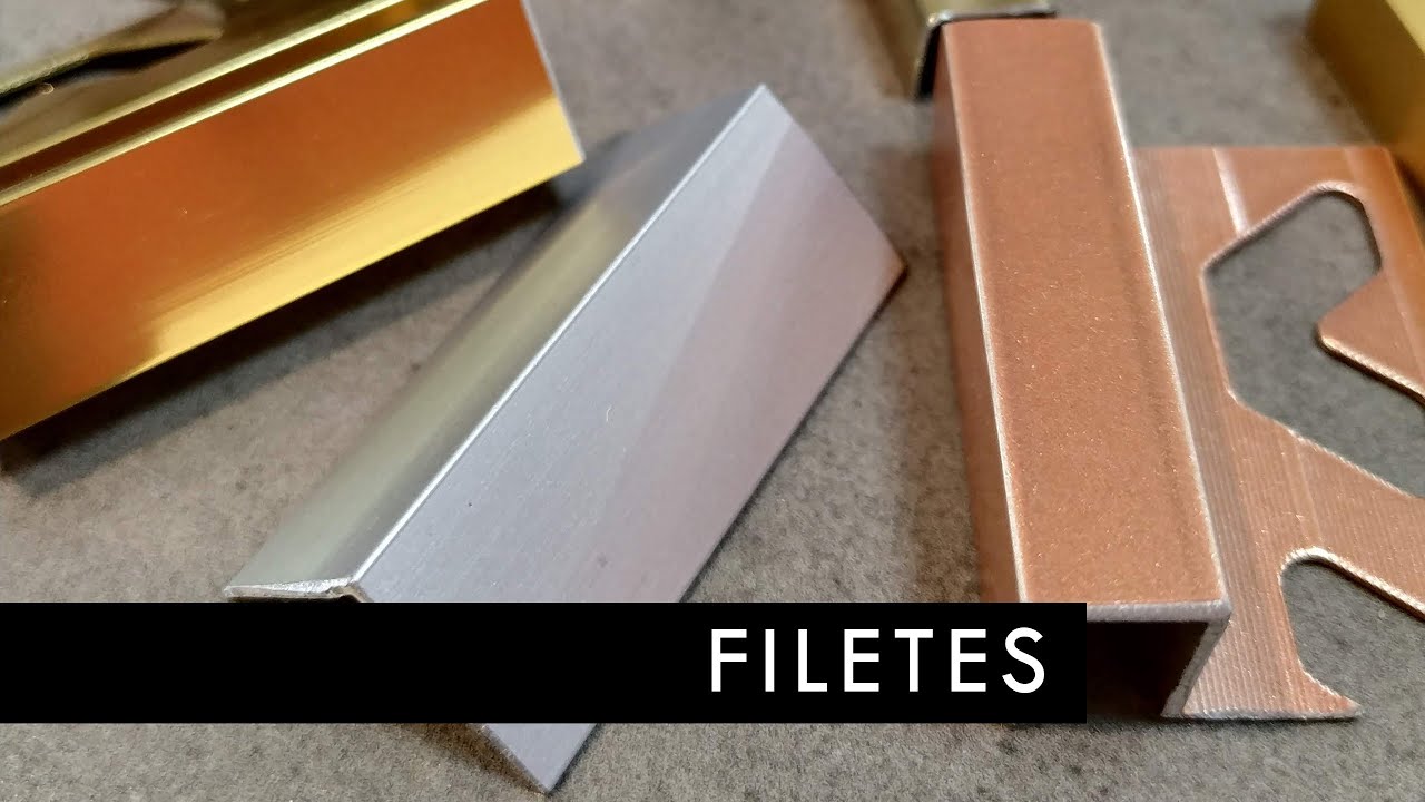 FILETES EM PORCELANATOS