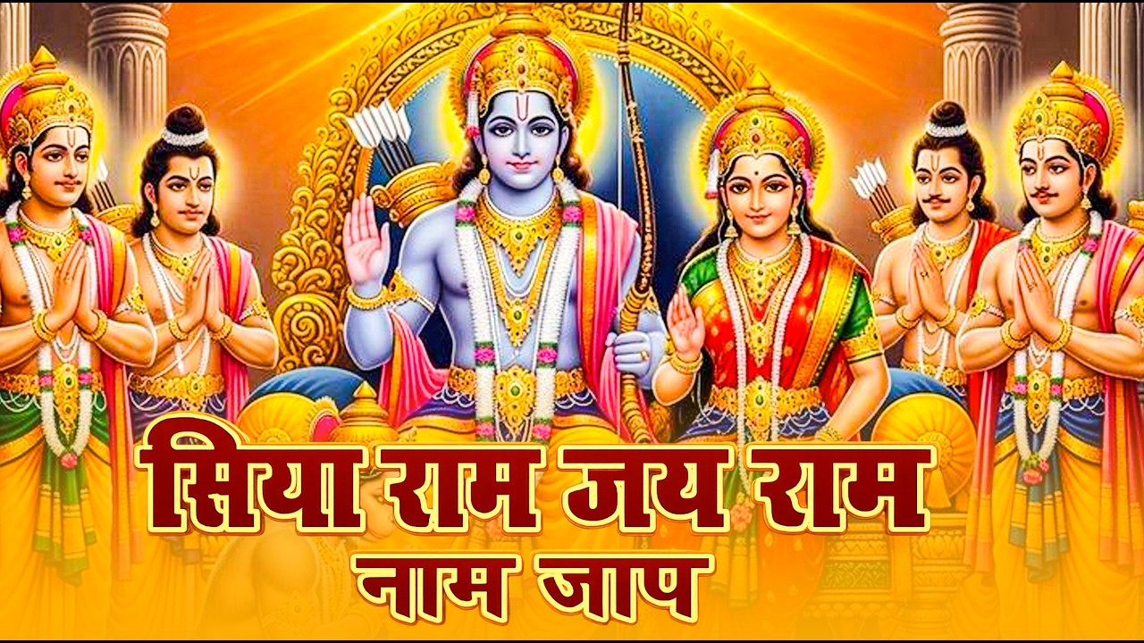 Siya Ram Jay Ram Jay Jay Ram सिया राम जय राम जय जय राम | Akhand Ram Dhun | Bhakti Song | Ram Bhajan
