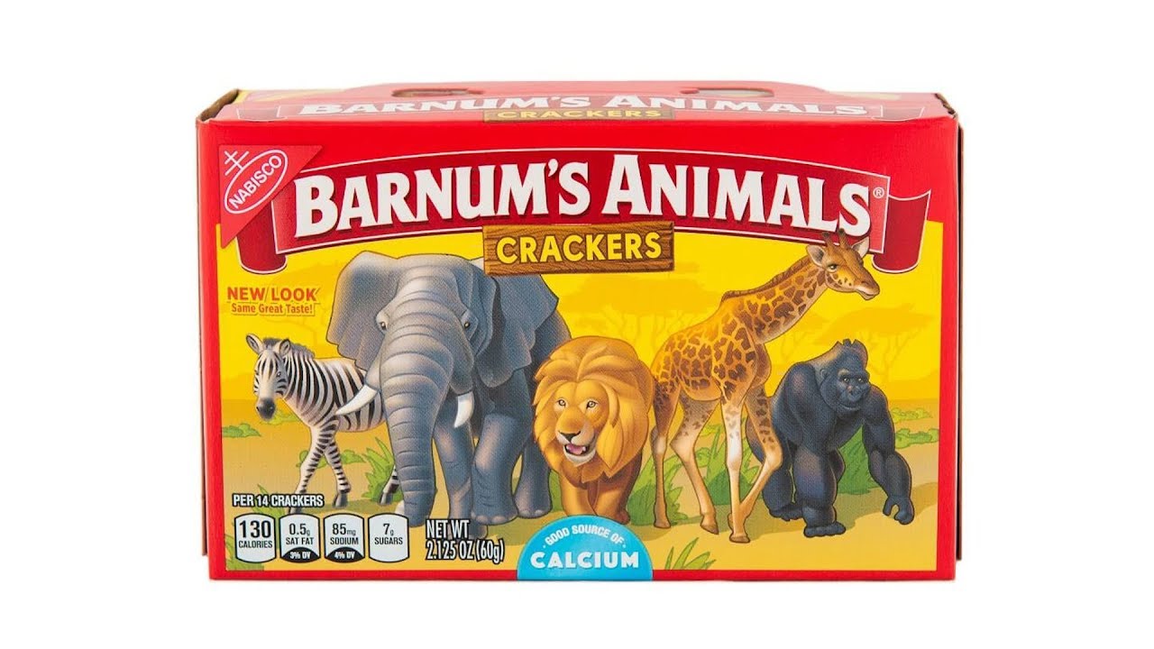 Barnum's Animal Crackers Are Freed From Cage Packaging After 116 Years
