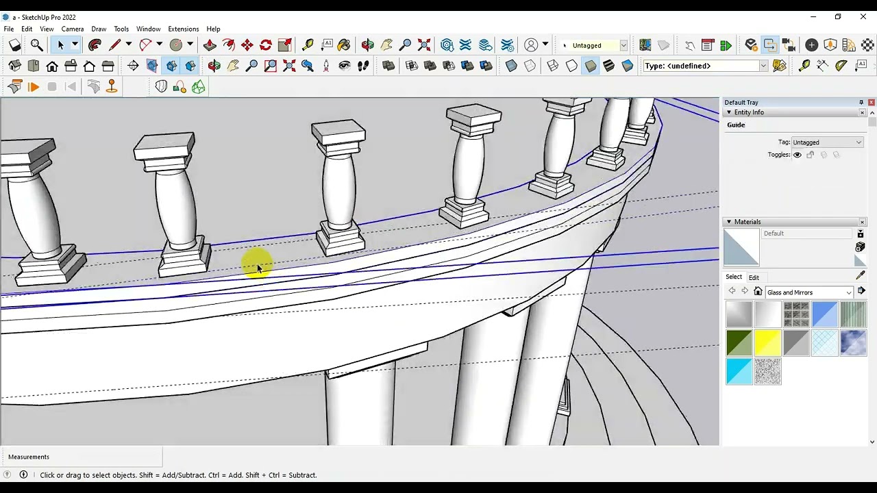 #19 How I Modeled Simple Structure Similar To Ancient Roman Temple of Vesta Structure in SketchUp