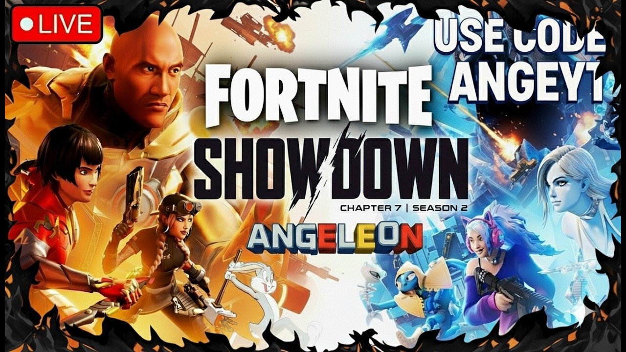 🟢Live:New BR Fortniite Showdown ZB! Code - ANGEYT #Epicpartner1