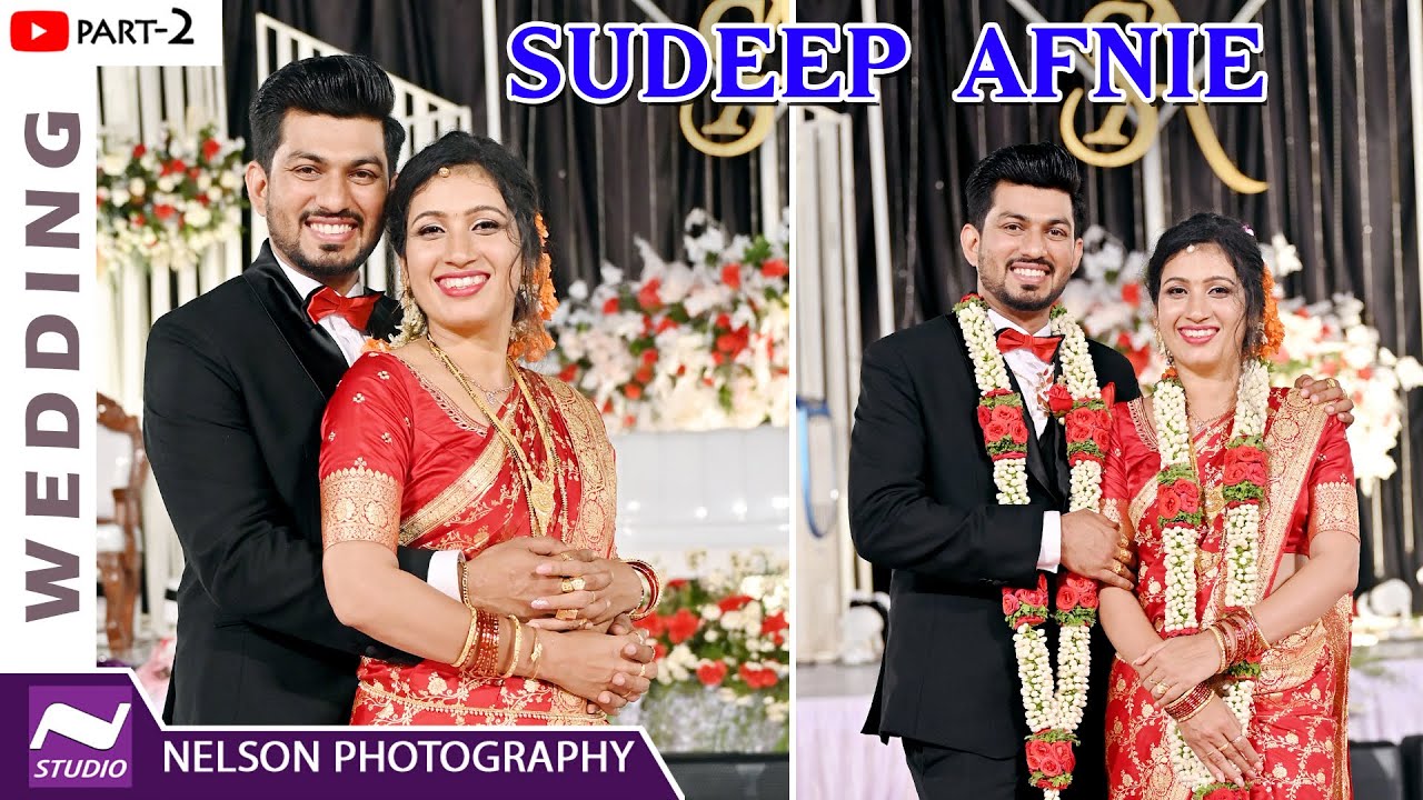 Part-2 SUDEEP-AFNIE,Catholic Wedding Reception Ceremony by #NelsonPhotographyMangalore