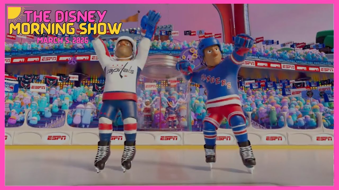 The Disney Morning Show - March 5, 2026 (Inside Out Hockey, Easter Eggs, and More)