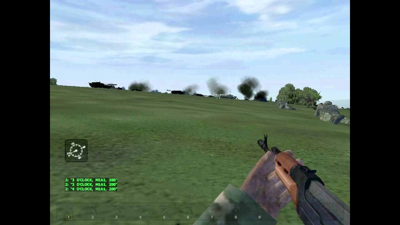Huge 80 tanks battle Abrams T80`s T72`s M113`s BMP`s and lots of soldiers