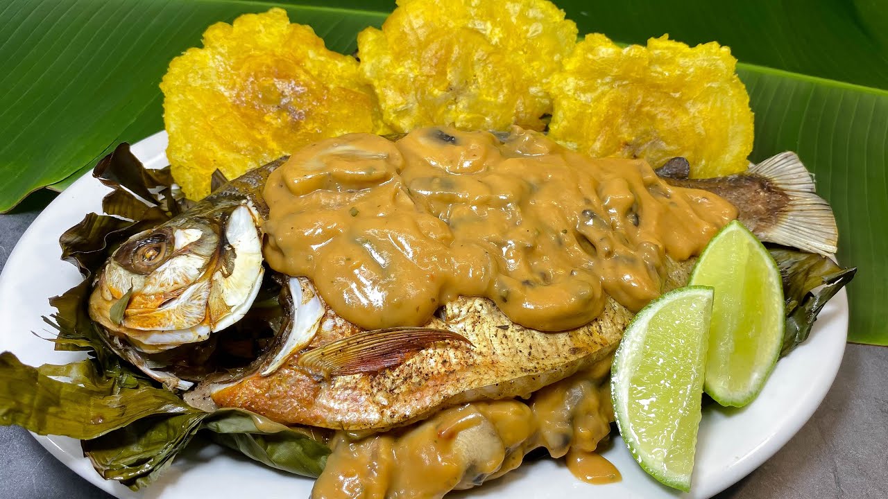 EXQUISITA cachama al horno - como hacer pescado al horno - como hornear un pescado