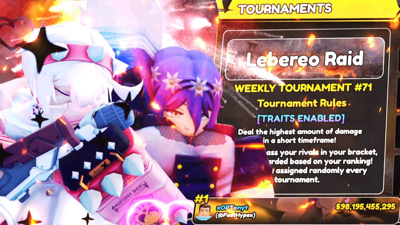 [Traits] 598B+ DMG Post Update Strat | Anime Vanguards Tournament #71