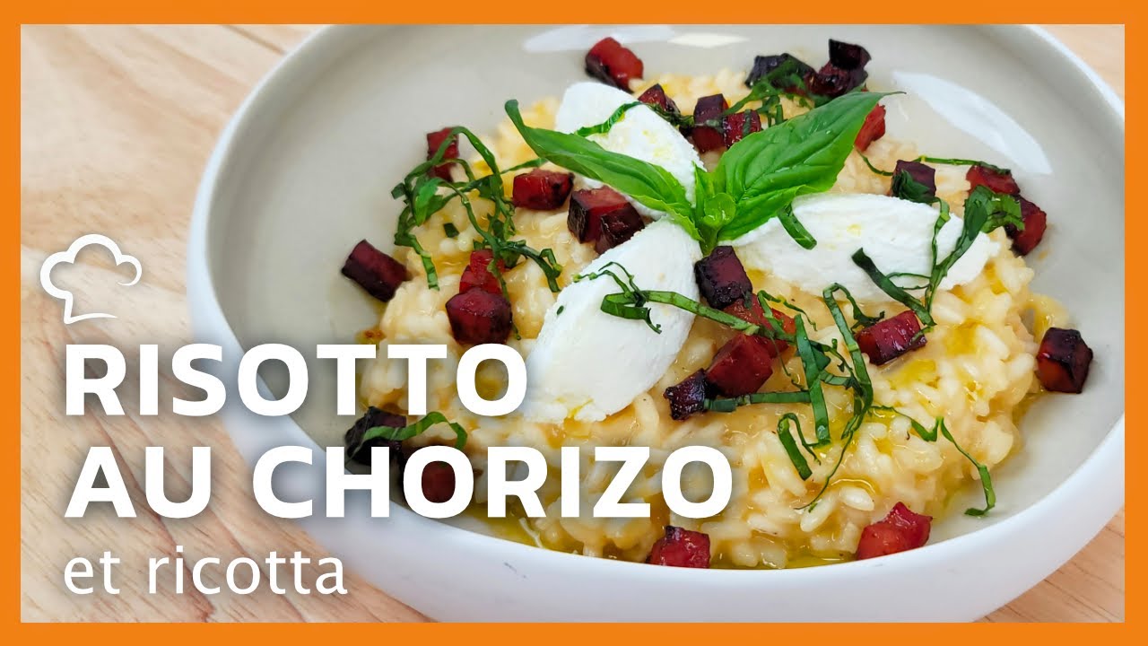 Risotto au chorizo et ricotta | Recette Food’Cuisine