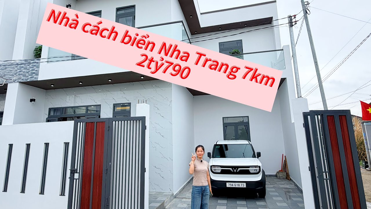 Căn góc 2 mặt tiền đường thông cách biển Nha Trang 7km, chỉ 2tỷ790