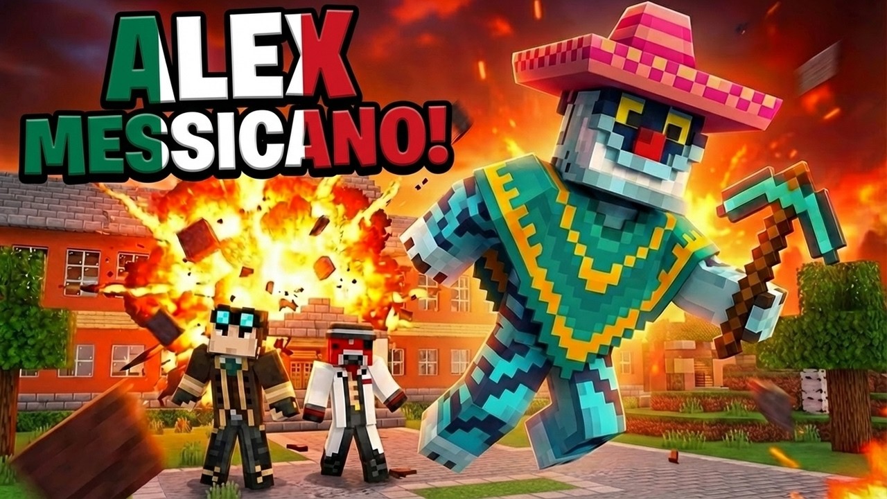 ANDIAMO IN MESSICO A SALVARE LA MAMMA DI ALEX! SCUOLA DI MINECRAFT 2025!