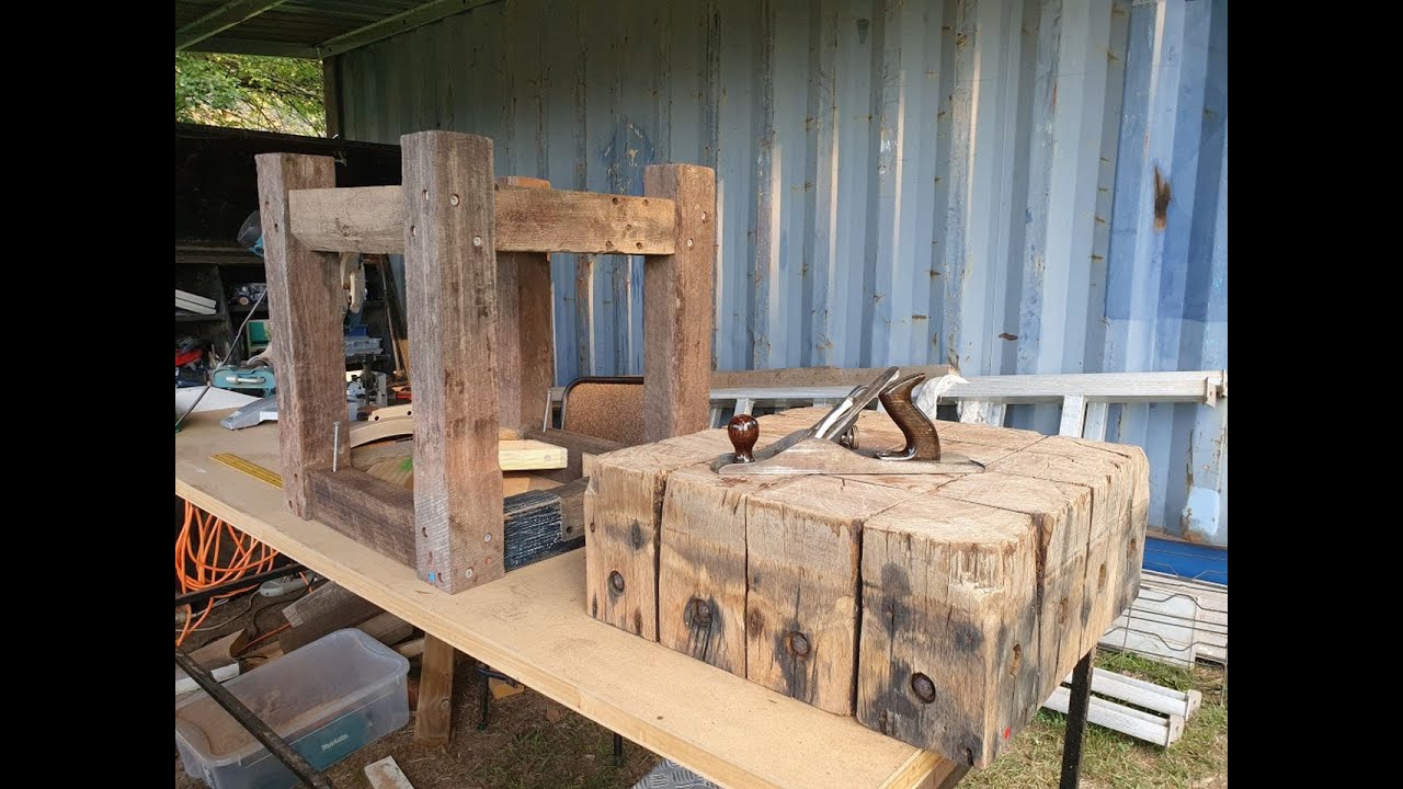 Restoring a 150 year old Butchers Block. Part - 3