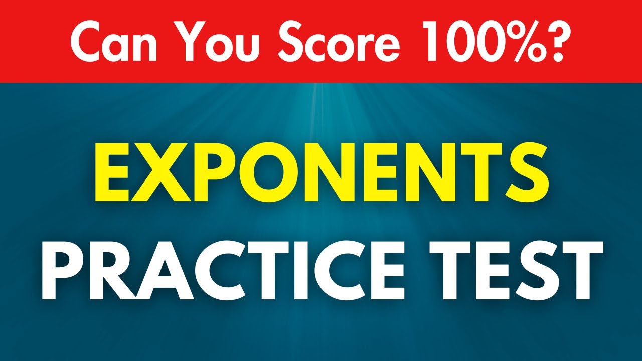 Math Quiz That Will Test Your Power and Exponent Skills! - Can You Score 100%?
