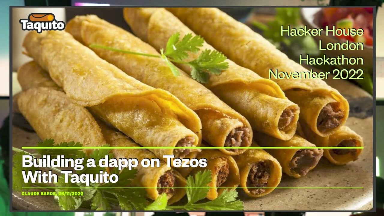 How to build dApps on Tezos (using Taquito)