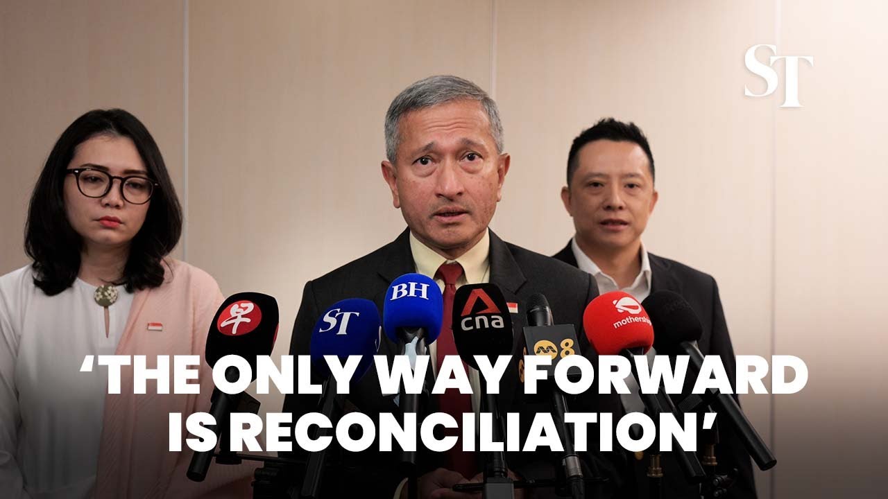 [FULL] Vivian Balakrishnan on Gaza peace efforts during trip to Palestinian Territories and Israel