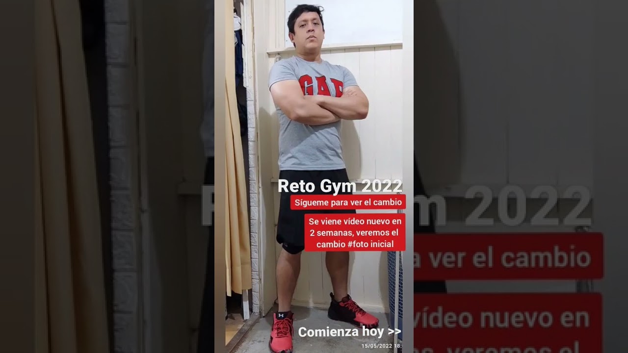 Reto Gym 2022 starts today #motivation #gym #fitness #follow #suscribe