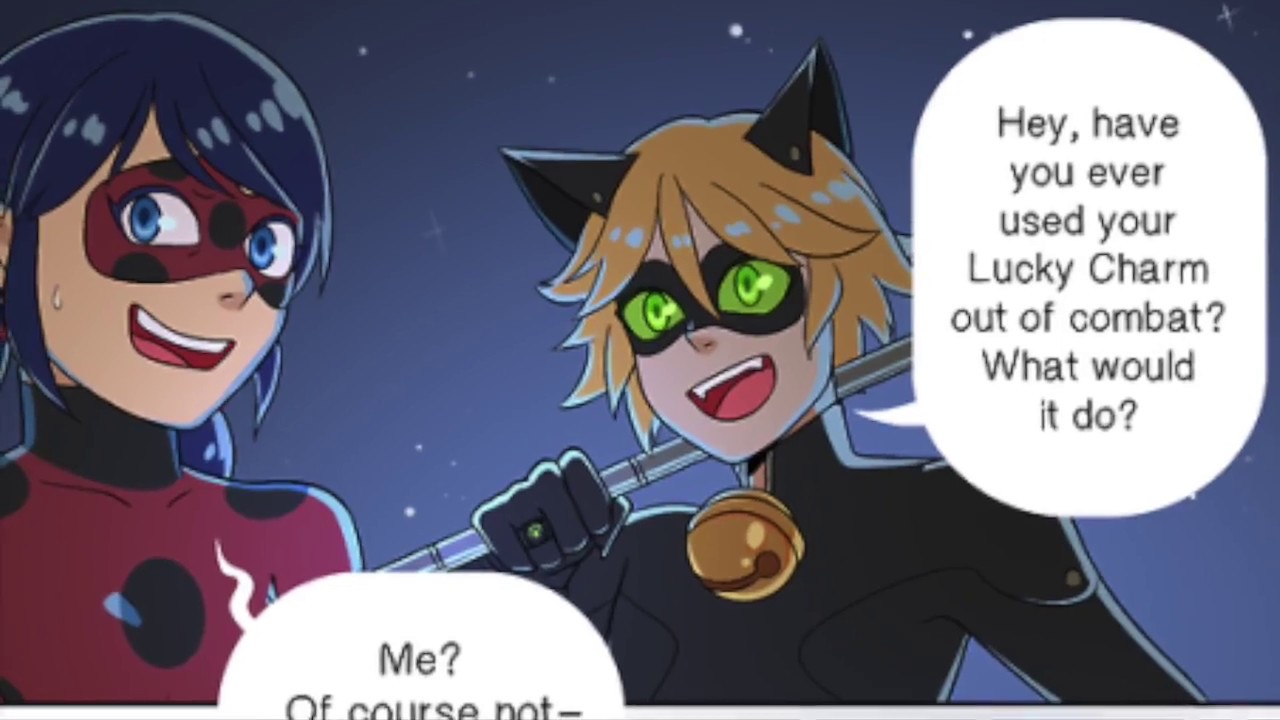 “Ladybug wants to kiss Chat Noir?” Miraculous Ladybug Comic Dub