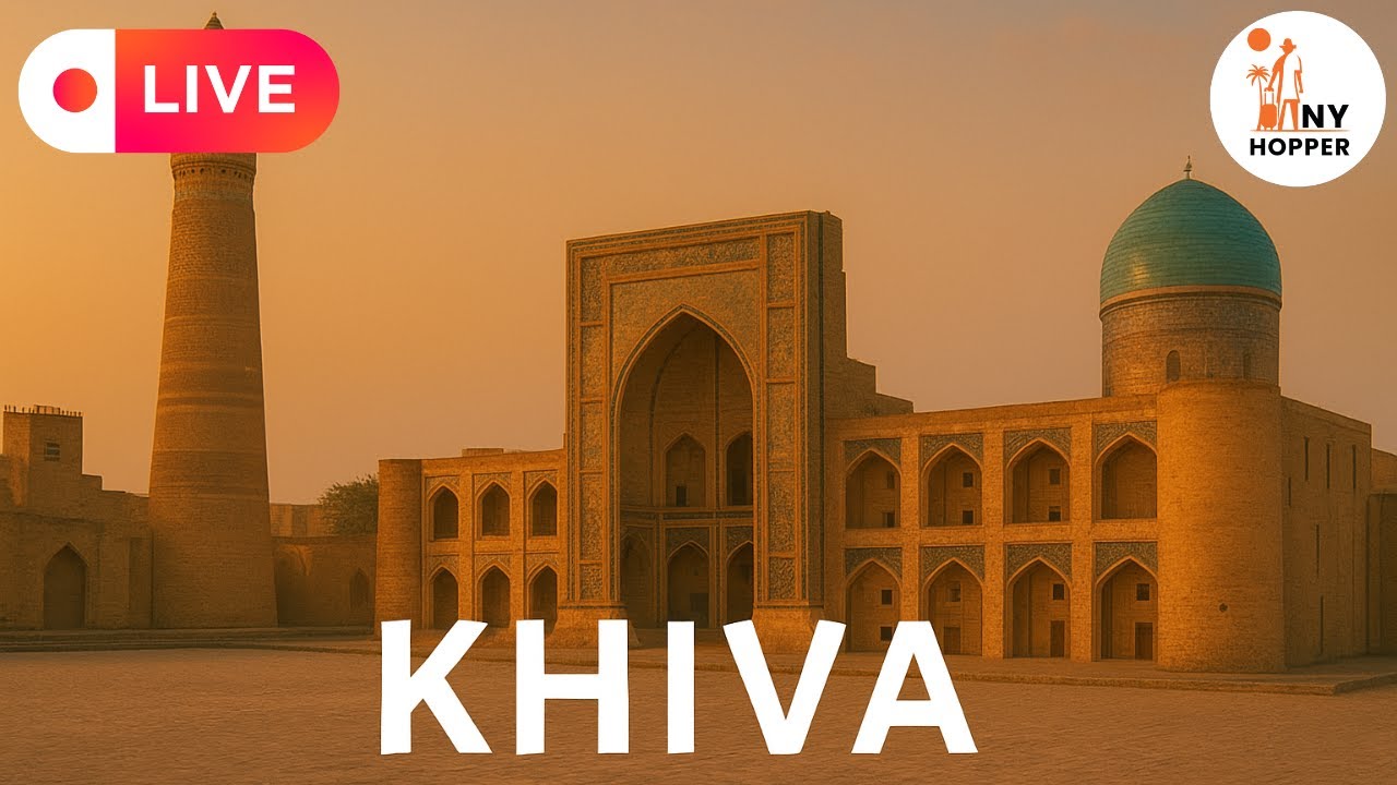 LIVE from KHIVA, Uzbekistan.