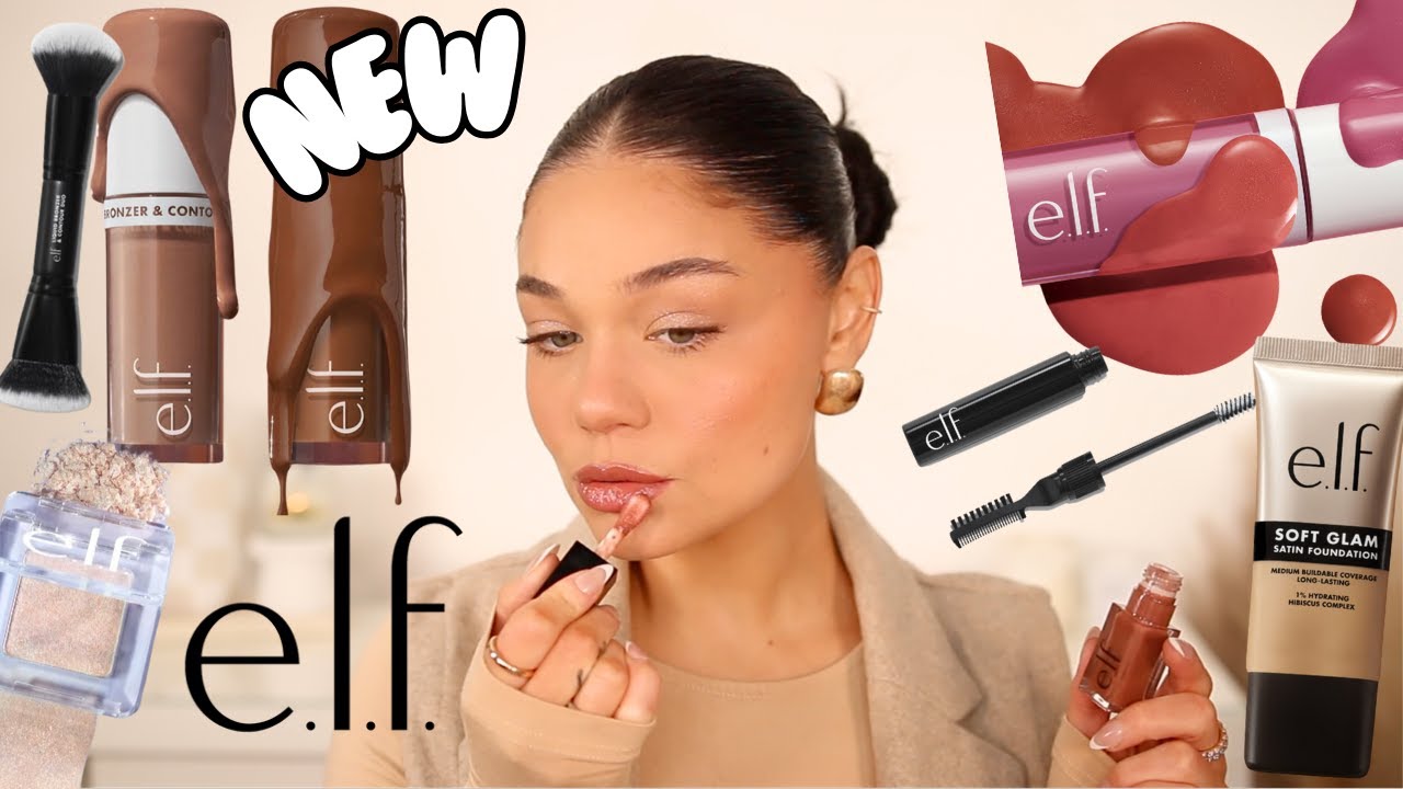 FULL FACE Of e.l.f. *VIRAL / NEW MAKEUP* 🔥