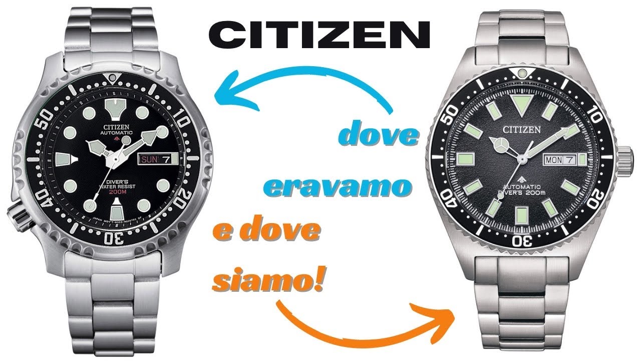 Confronto Citizen NY040 VS NY0129 :